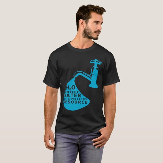 Wereldwaterdag T-shirt (Voorkant volledig)