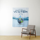 Wereldwaterdag Wandkleed (In situ)