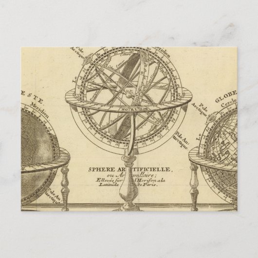 WereldWereldbol Briefkaart (Voorkant)