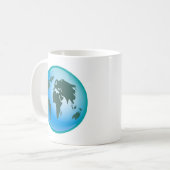 WereldWereldbol Koffiemok (Voorkant links)