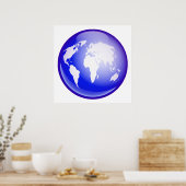 WereldWereldbol Poster (Keuken)