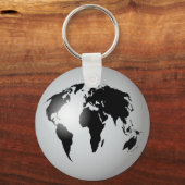 WereldWereldbol Sleutelhanger (Voorkant)