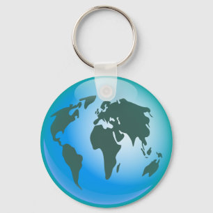WereldWereldbol Sleutelhanger