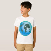 WereldWereldbol T-shirt (Voorkant volledig)