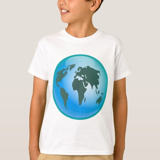 WereldWereldbol T-shirt (Voorkant)