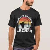 Wereldwerelden Okayest Bow Hunter Archery Hunter M T-shirt (Voorkant)