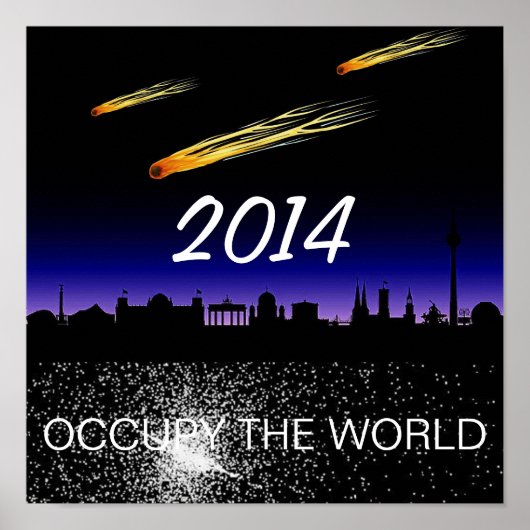 WERELDWIJD 2014 BEDIENEN POSTER (Voorkant)