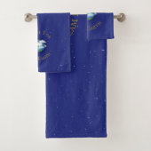 Wereldwijd activisme "I Play for Team Earth" Bad Handdoek (Insitu)