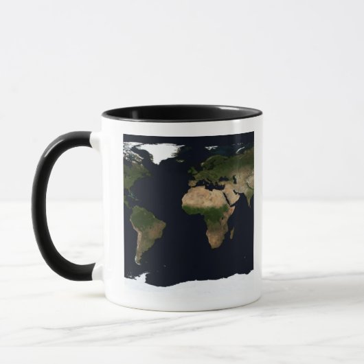 Wereldwijd afbeelding van de wereld mok (Links)