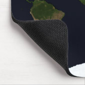 Wereldwijd afbeelding van de wereld muismat (Hoek)