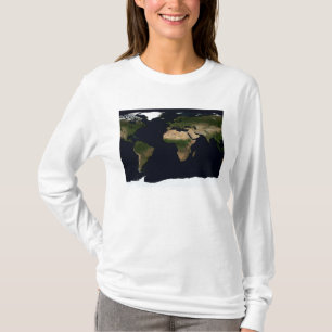 Wereldwijd afbeelding van de wereld t-shirt