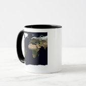 Wereldwijd afbeelding van onze wereld mok (Voorkant links)