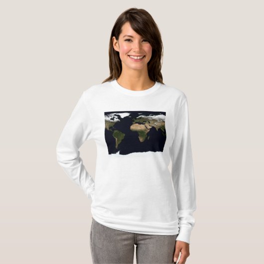 Wereldwijd afbeelding van onze wereld t-shirt (Voorkant volledig)