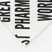 Wereldwijd apotheker fleece deken (Hoek)