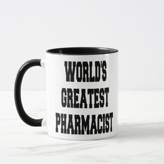 Wereldwijd apotheker mok (Links)