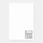Wereldwijd apotheker post-it® notes (Voorkant)