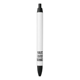 Wereldwijd apotheker zwarte inkt pen