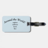 Wereldwijd Bagagelabel (Achterkant horizontaal)