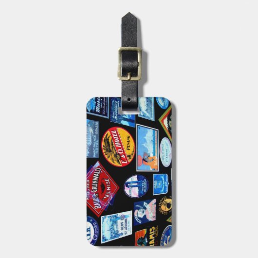 Wereldwijd Bagagelabel (Voorkant verticaal)