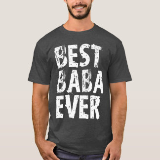Wereldwijd beste Baba Greatest Ever Award Cute Fun T-shirt