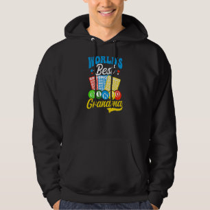 Wereldwijd beste Bingo Grandma Bingo Queen Hoodie