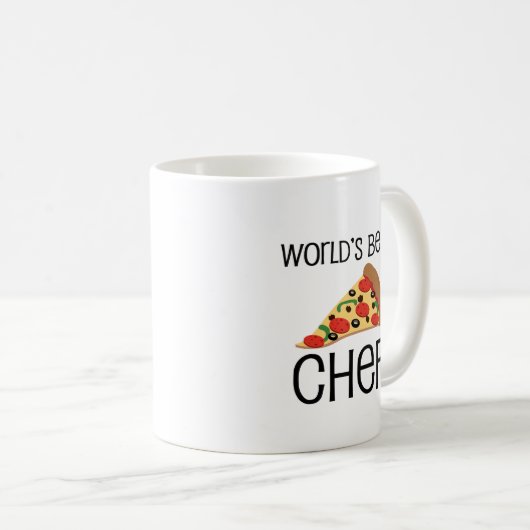 Wereldwijd beste Chef Pizza Koffiemok (Voorkant rechts)