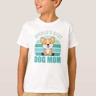 Wereldwijd beste hond - Dog Corgi Sunset T-shirt