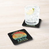 Wereldwijd beste kikkervisser,  kikkervis bier onderzetter (Rechterzijde)