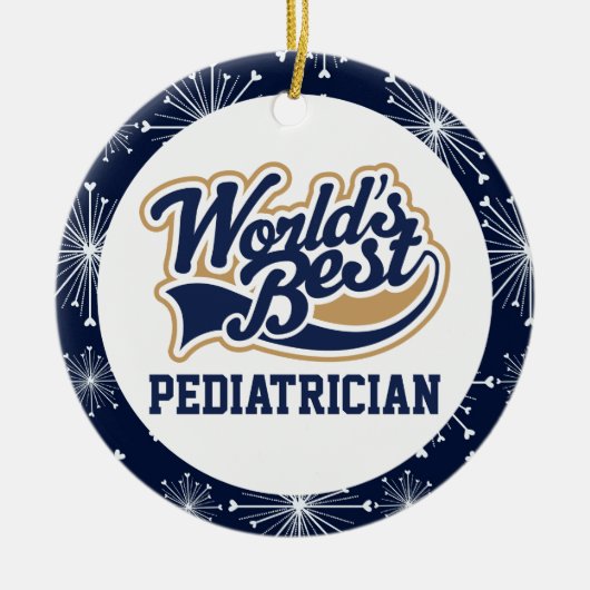 Wereldwijd beste kindercadeautjes keramisch ornament (Voorkant)