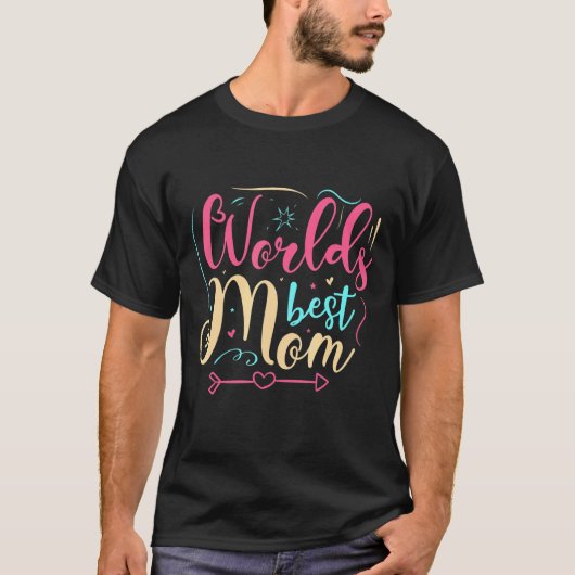 Wereldwijd beste mama-Moederdag T-shirt (Voorkant)