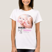 Wereldwijd beste mammie foto t-shirt (Voorkant)