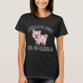 Wereldwijd beste mini-varken Grandma Pet T-shirt (Voorkant)