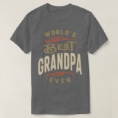 Wereldwijd beste opa ooit Funny T-shirt (Design voorkant)