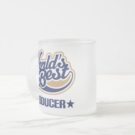 Wereldwijd beste producent matglas koffiemok (Voorkant links)