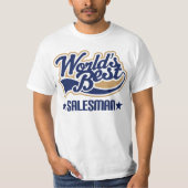 Wereldwijd Beste Salesman T-shirt (Voorkant)