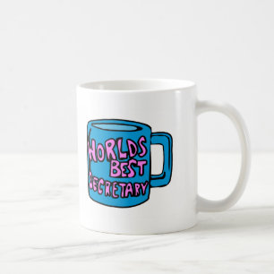 Wereldwijd beste secretaris koffiemok