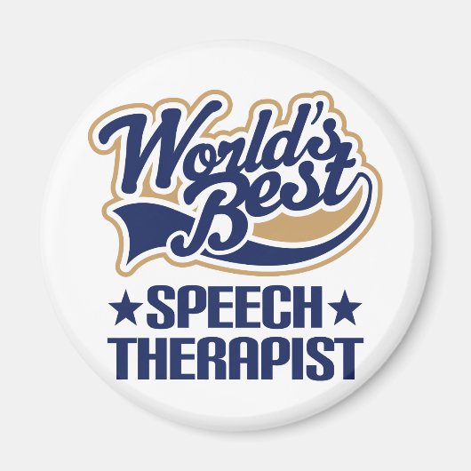Wereldwijd beste spraaktherapie magneet (Voorkant)
