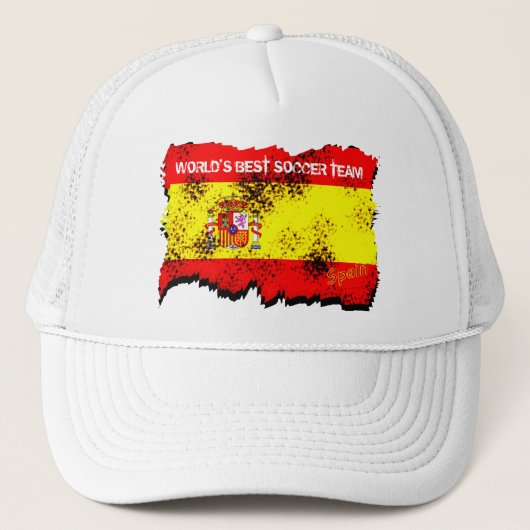 Wereldwijd beste voetbalteam Spanje Pet (Voorkant)