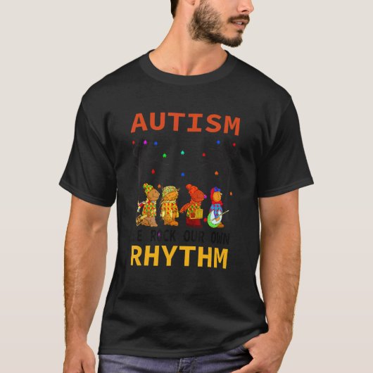 Wereldwijd bewustzijn over autisme We gooien onze  T-shirt (Voorkant)