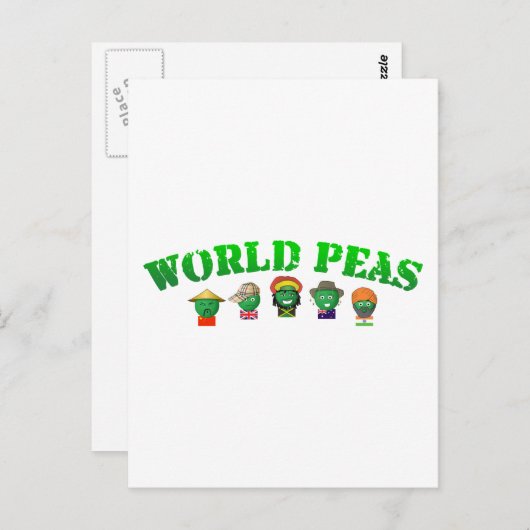 Wereldwijd Briefkaart (Voorkant / Achterkant)