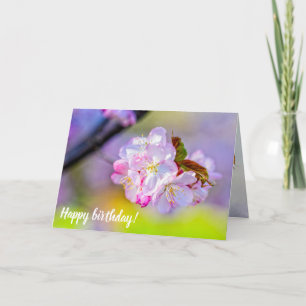 Wereldwijd cluster van Geweldige roze Sakura-bloem Kaart