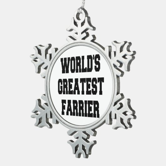 Wereldwijd de grootste aansteker tin sneeuwvlok ornament (Rechts)