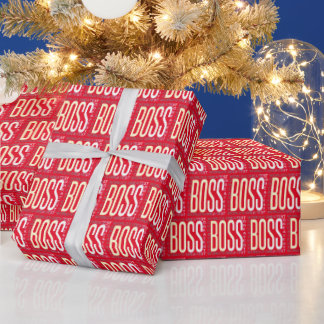 Wereldwijd de grootste baas cadeaupapier