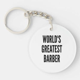 Wereldwijd de grootste barber sleutelhanger