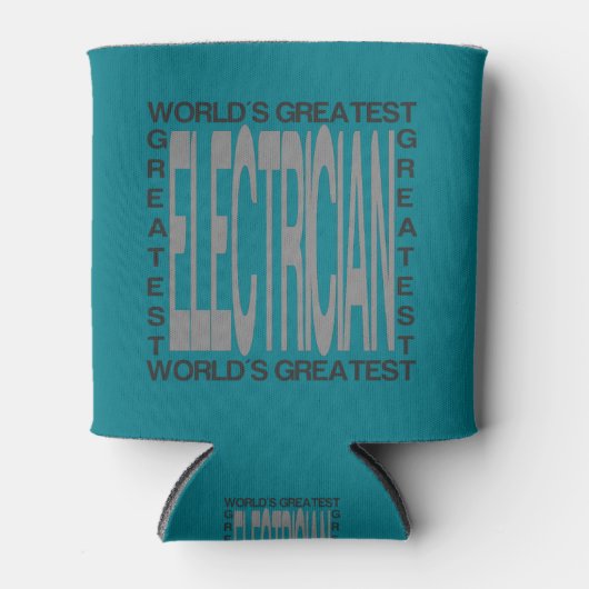 Wereldwijd de grootste elektricien blikjeskoeler (Voorkant)