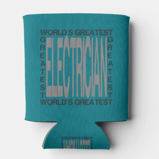 Wereldwijd de grootste elektricien blikjeskoeler (Achterkant)