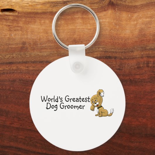 Wereldwijd de grootste hondenfokker sleutelhanger (Voorkant)