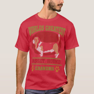 Wereldwijd de grootste troef van Hound Dog Grandma T-shirt