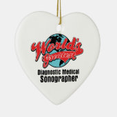 Wereldwijd de meest diagnostische medische Sonogra Keramisch Ornament (Rechts)