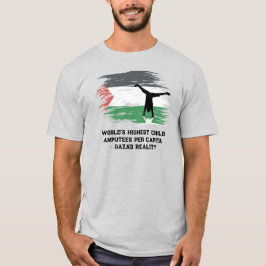 Wereldwijd de meeste kinderen met amputaties per h t-shirt